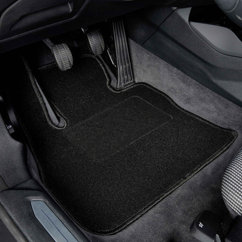 Tapis de sol velours pour Citroen C3 Picasso (2008-2017) - Premium tapis de  voiture - noir - DGS Autodywan noir