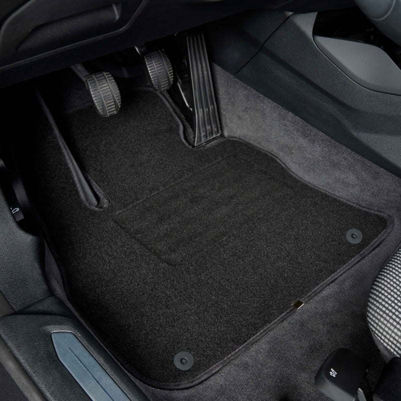 Tapis de sol feutre pour Citroen C4 Picasso II (2013-2019) - tapis de  voiture - noir - DGS Autodywan