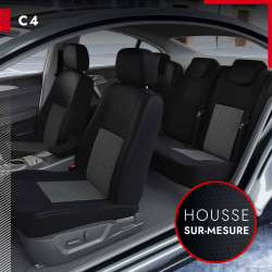 Housses de siège sur mesure pour Citroën C4 (dès 10/2020)